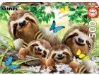 PUZZLE FAMILLE DE PARESSEUX DANS LA FORET 500 PIECES - COLLECTION ANIMAUX - EDUCA - 18450