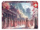 PUZZLE FEMMES GEISHAS AU TEMPLE, JAPON 1000 PIECES - TRADITION, ART ET CULTURE - EDUCA - 20244