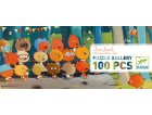 PUZZLE FOREST FRIENDS 100 PIECES - OLIVIER JALLEC - DJECO - DJ07636