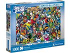 PUZZLE IMPOSSIBLE DC / JUSTICE LEAGUE 1000 PIECES - COLLECTION SUPER HEROES - CLEMENTONI - 39599