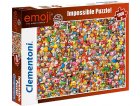 PUZZLE IMPOSSIBLE EMOJI 1000 PIECES - COLLECTION SMILEYS - CLEMENTONI - 39388