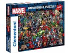 PUZZLE IMPOSSIBLE MARVEL / AVENGERS 1000 PIECES - COLLECTION SUPER HEROES - CLEMENTONI - 39411