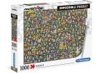 PUZZLE IMPOSSIBLE MORDILLO 1000 PIECES - COLLECTION BANDE DESSINEE - CLEMENTONI - 39550