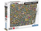 PUZZLE IMPOSSIBLE MORDILLO 1000 PIECES - COLLECTION BANDE DESSINEE - CLEMENTONI - 39992