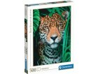 PUZZLE JAGUAR DANS LA FORET 500 PIECES - COLLECTION SAUVAGES - CLEMENTONI - 35127