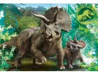 PUZZLE JURASSIC WORLD - DINOSAURE T-REX - TRICERATOPS VELOCIRAPTOR 3 X 48 PIECES - DINO - CLEMENTONI - 25250