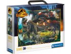 PUZZLE JURASSIC WORLD L'ATTAQUE DE DINOSAURES 1000 PIECES - COLLECTION PREHISTOIRE DINO - CLEMENTONI - 39699