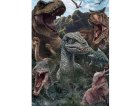 PUZZLE JURASSIC WORLD : T-REX ET PTERANODON DINOSAURES 150 PIECES - COLLECTION ANIMAUX PREHISTORIQUE - NATHAN - 86157