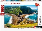 PUZZLE L'ILE AUX DRAGONS 1000 PIECES - COLLECTION EVASION - NATHAN -  876310