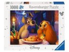 PUZZLE LA BELLE ET CLOCHARD : MISS LADY AU RESTAURANT 1000 PIECES - COLLECTION DISNEY - RAVENSBURGER 139729