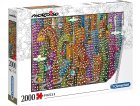 PUZZLE LA JUNGLE MORDILLO 2000 PIECES - COLLECTION DESSIN ANIMEE - CLEMENTONI - 32565