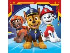 PUZZLE LA PAT PATROUILLE EN MISSION ET LE QG 3 X 49 PIECES - RAVENSBURGER - 050482