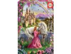 PUZZLE LA PRINCESSE ET LA LICORNE 500 PIECES - COLLECTION ANIMAUX FANTASTIQUES - EDUCA - 17985