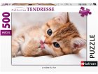 PUZZLE LA TOILETTE DU CHAT 500 PIECES - COLLECTION TENDRESSE - NATHAN - 872411