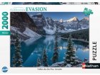 PUZZLE LA VALLEE DES DIX PICS : MONTAGNE ET LAC - 2000 PIECES COLLECTION PAYSAGE CANADA - NATHAN - 87312