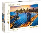 PUZZLE LA VILLE DE NEW-YORK ET LE COUCHER SOLEIL 3000 PIECES - COLLECTION ETAT-UNIS - CLEMENTONI 33546