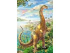 PUZZLE LE MONDE DES DINOSAURES 3 X 48 PIECES AVEC POSTER - SCHMIDT - 56202