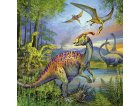 PUZZLE LE MONDE DES DINOSAURES 3 X 49 PIECES - RAVENSBURGER DINO - 09317