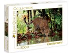 PUZZLE LEOPARD DANS LA JUNGLE 2000 PIECES - COLLECTION ANIMAUX SAUVAGE - CLEMENTONI - 32537