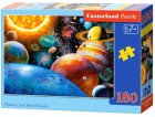 PUZZLE LES PLANETES ET LE SYSTEME SOLAIRE 180 PIECES - COLLECTION ESPACE / UNIVERS - CASTORLAND