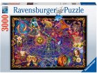 PUZZLE LES SIGNES DU ZODIAQUE  3000 PIECES - COLLECTION ASTROLOGIE - RAVENSBURGER - 167180