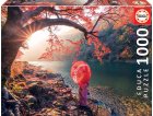 PUZZLE LEVER DU SOLEIL SUR LE FLEUVE KASTSURA 1000 PIECES - COLLECTION JAPON - EDUCA 18455