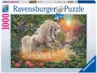 PUZZLE LICORNE BLANCHE DANS LA FORET ENCHANTEE 1000 PIECES - COLLECTION MONDE FANTASTIQUE - RAVENSBURGER 197934