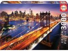 PUZZLE MANHATTAN AU CREPUSCULE 3000 PIECES - COLLECTION ETATS-UNIS - EDUCA 18508