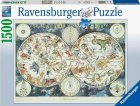 PUZZLE MAPPEMONDE DES ANIMAUX FANTASTIQUES 1500 PIECES - COLLECTION ANIMAUX PREHISTORIQUES - RAVENSBURGER 160037