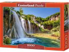 PUZZLE MERVEILEUSE CHUTE D'EAU : COIN DE PARADIS 1000 PIECES - COLLECTION PAYSAGE ET CASCADE