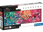 PUZZLE MICKEY ET MINNIE DONALD RIRI FIFI LOULOU : SOIREE DISCO 1000 PIECES - COLLECTION PANORAMA DISNEY - CLEMENTONI - 39660