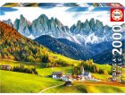 PUZZLE MONTAGNE AUTOMNE DANS LES DOLOMITES 2000 PIECES - COLLECTION PAYSAGE ITALIE - EDUCA - 19566