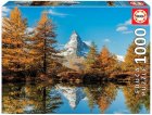 PUZZLE MONTAGNE LE MONT CERVIN EN AUTOMNE 1000 PIECES - COLLECTION PAYSAGE DES ALPES - EDUCA 17973