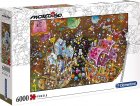 PUZZLE MORDILLO LE BAISER DES BATEAUX PIRATES 6000 PIECES - COLLECTION DESSIN ANIMEE - CLEMENTONI - 36527