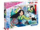 PUZZLE MULAN 104 PIECES - COLLECTION SUPERCOLOR - PRINCESSE DISNEY - CLEMENTONI - 27136