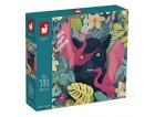 PUZZLE MYSTERIEUSE PANTHERE NOIRE 500 PIECES - ANIMAUX DE LA JUNGLE - JANOD - J02508