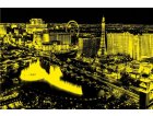 PUZZLE NEON : LAS VEGAS 1000 PIECES - EDUCA - COLLECTION FLUORESCENT VILLE DES ETATS-UNIS - 16761