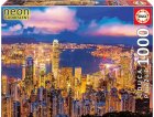 PUZZLE NEON VILLE DE CHINE : HONG KONG 1000 PIECES - COLLECTION FLUORESCENT - EDUCA 18462