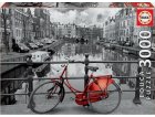 PUZZLE NOIR ET BLANC AMSTERDAM ET LE VELO 3000 PIECES - COLLECTION PAYSAGE - EDUCA - 16018