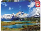 PUZZLE PARC NATIONAL TOURS DU PAINE 1000 PIECES - COLLECTION PAYSAGE DE PATAGONIE - EDUCA 19259