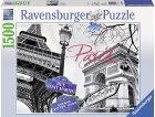 PUZZLE PARIS MON AMOUR - 1500 PIECES COLLECTION MONUMENT DE FRANCE - RAVENSBURGER - 16296