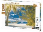 PUZZLE PLAGE PARADISIAQUE - 1500 PIECES COLLECTION EVASION - NATHAN - 87794