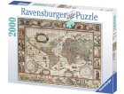  PUZZLE PLANISPHERE DE 1650 2000 PIECES - COLLECTION ANCIENNE CARTE DU MONDE - RAVENSBURGER - 166336