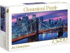 PUZZLE PONT DE BROOKLYN ET LE COUCHE DE SOLEIL A NEW-YORK 13200 PIECES - COLLECTION GEANT - CLEMENTONI 38009