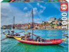 PUZZLE PORT DE RABELOS : BATEAUX TRADITIONNELS DE PORTO  1000 PIECES - COLLECTION VILLE DU PORTUGAL - EDUCA - 17196