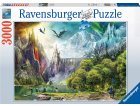 PUZZLE REGNE DES DRAGONS 3000 PIECES - COLLECTION MONSTRE ET CHATEAU - RAVENSBURGER - 164622