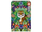 PUZZLE SA MAJESTE LE TIGRE DU BENGALE 500 PIECES - ART & ANIMAUX SAUVAGES - EDUCA - 19912