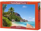 PUZZLE SEYCHELLES COIN PARADISIAQUE / PLAGE TROPICALE 3000 PIECES - COLLECTION PLAGE