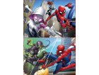 PUZZLE SPIDER-MAN ET LE BOUFFON VERT - 2 X 48 PIECES - COLLECTION SUPER HEROS SPIDERMAN - EDUCA - 18099