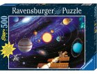 PUZZLE STAR LINE : LE SYSTEME SOLAIRE 500 PIECES - COLLECTION NEON - RAVENSBURGER - 14926